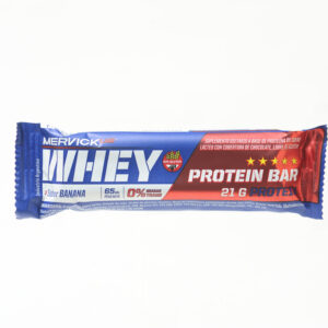 BARRITAS WHEY PROTEIN BAR 65 GR BANANA - MERVICK