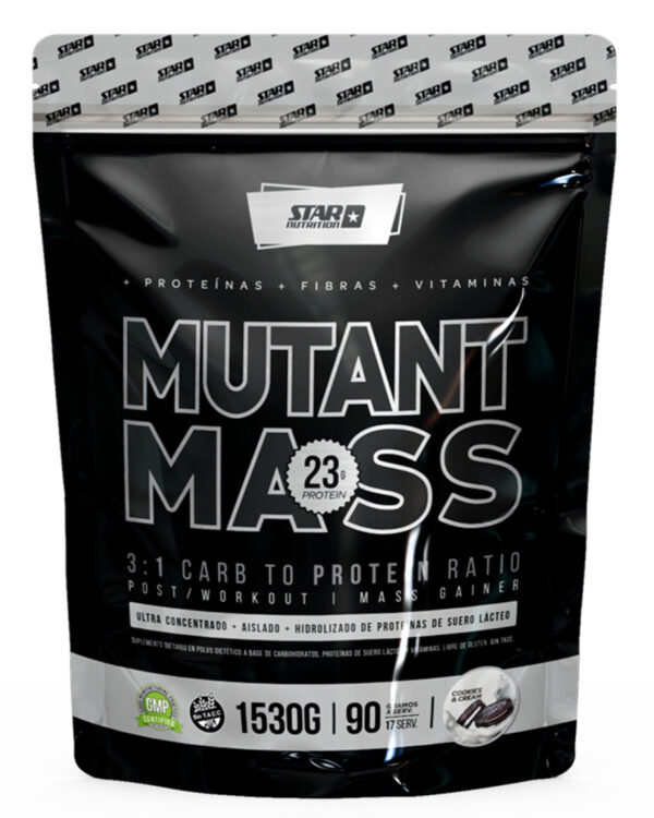 MUTANT MASS (1,5KG) GANADOR DE PESO COOKIES - STAR NUTRITION