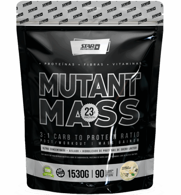MUTANT MASS (1,5KG) GANADOR DE PESO VAINILLA - STAR NUTRITION