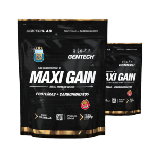 Maxi Gain Gentech Ganador de Peso VAINILLA 1250 gr