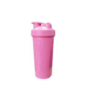 SHAKER VASO MEZCLADOR 600 ML COLOR ROSA