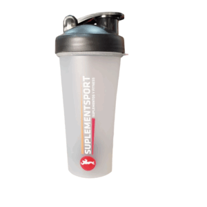 SHAKER VASO MEZCLADOR 600 ML COLOR TRANSPARENTE SUPLEMENTSPORT