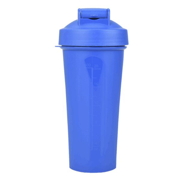 SHAKER VASO MEZCLADOR 600 ML COLOR AZUL - Imagen 5