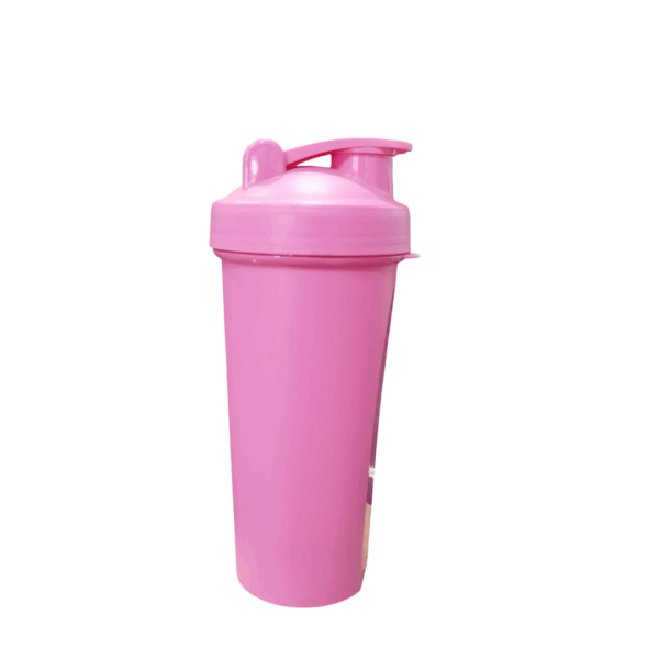 SHAKER VASO MEZCLADOR 600 ML COLOR ROSA - Imagen 5