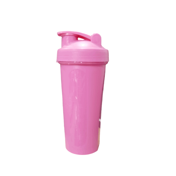 SHAKER VASO MEZCLADOR 600 ML COLOR ROSA - Imagen 4