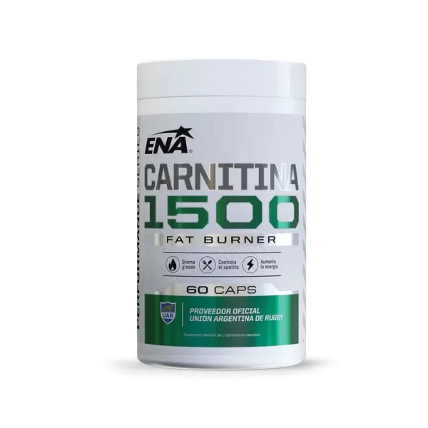CARNITINA 1500 FAT BURNER 60 CÁPSULAS - ENA