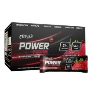 BARRITAS PROTEICAS POWER PULVER 60 GR UNIDAD FRUTILLA - PULVER