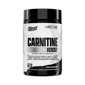 L-CARNITINE 1000 QUEMADOR NATURAL 60 CAPSULAS - NUTREX RESEARCH