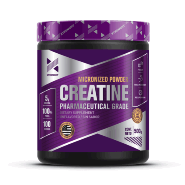 CREATINE MONOHYDRATE MICRONIZED POWDER 500 GR - XTRENGHT