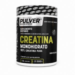 Creatina Monohidratada 500 gr Sin T.A.C.C. - Pulver