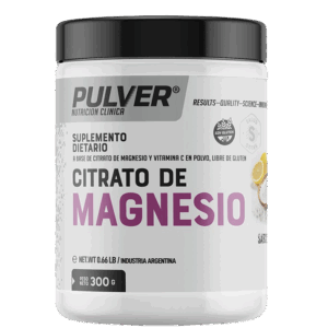 CITRATO DE MAGNESIO 300 GR SABOR LIMÓN - PULVER