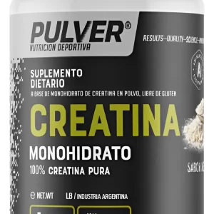 Creatina Monohidratada 500 gr Sin T.A.C.C. - Pulver