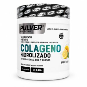 COLAGENO HIDROLIZADO CON VITAMINA C LIMÓN 240 GR - PULVER