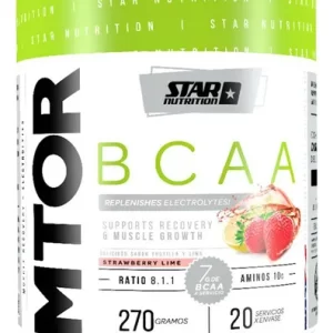 MTOR BCAA AMINOACIDOS 270 GR FRUTILLA LIMA - STAR NUTRITION