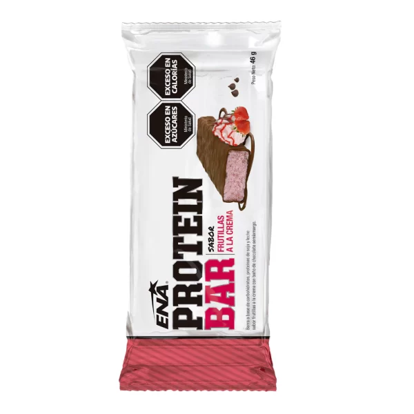 Protein Bar 16 Unidades - Frutillas A La Crema 12 gr x Barritas - Ena - Imagen 3