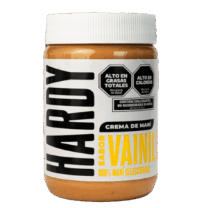 Crema De Maní 380 Gr Sabor Vainilla - Hardy