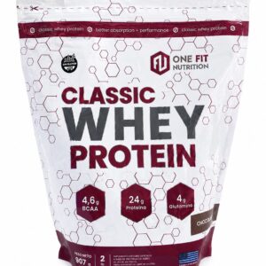 PROTEÍNA CLASSIC WHEY PROTEIN 2LB SABOR CHOCOLATE - ONE FIT