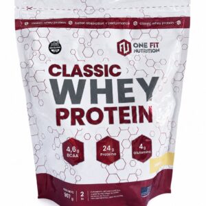 PROTEÍNA CLASSIC WHEY PROTEIN 2LB SABOR VAINILLA - ONE FIT