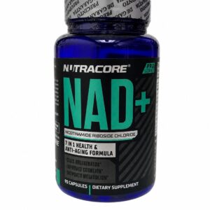 NAD+ CON RESVERATROL 60 CAPSULAS VEGETALES - NUTRACORE