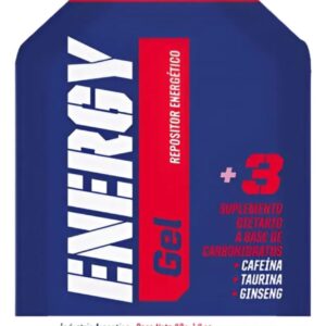 ENERGY GEL +3 CON CAFEÍNA 40 GR MANZANA - MERVICK LAB