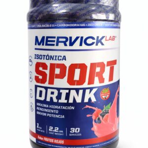 Sport drink 1 kg Bebida Isotonica FRUTOS ROJOS - Mervick Lab