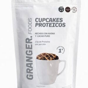 CUPCAKES PROTEICOS GRANGER SABOR  CHOCHOLATE 400 GR