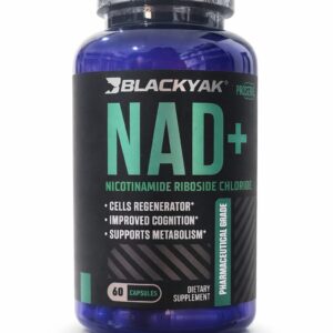 NAD+ CON RESVERATROL BLACKYAK 60 CAPS