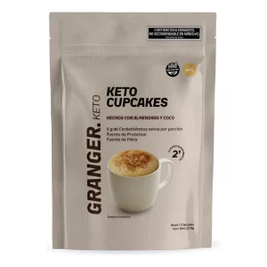 KETO CUPCAKES PROTEICOS 210 GR SABOR VAINILLA - GRANGER