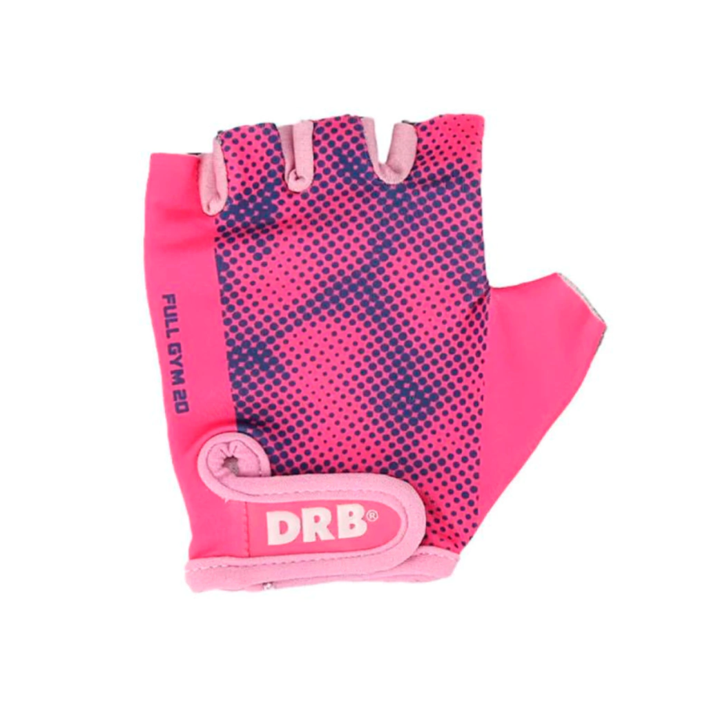 GUANTES DE ENTRENAMIENTO UNISEX COLOR ROSA TALLE M - DRB - Imagen 4