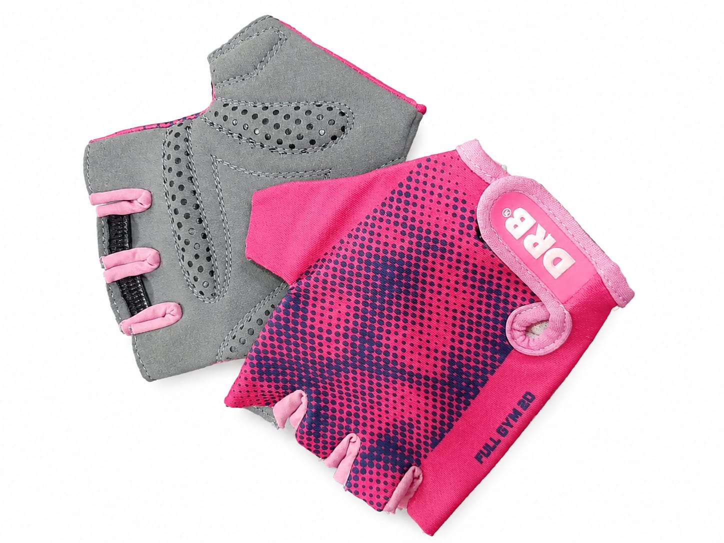 GUANTES DE ENTRENAMIENTO UNISEX COLOR ROSA TALLE M - DRB