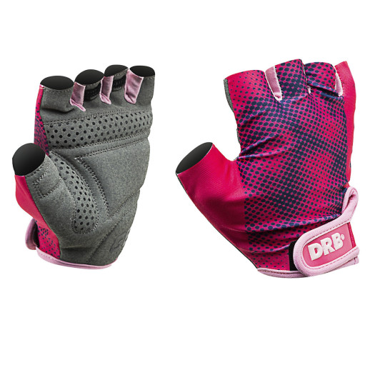 GUANTES DE ENTRENAMIENTO UNISEX COLOR ROSA TALLE M - DRB - Imagen 2
