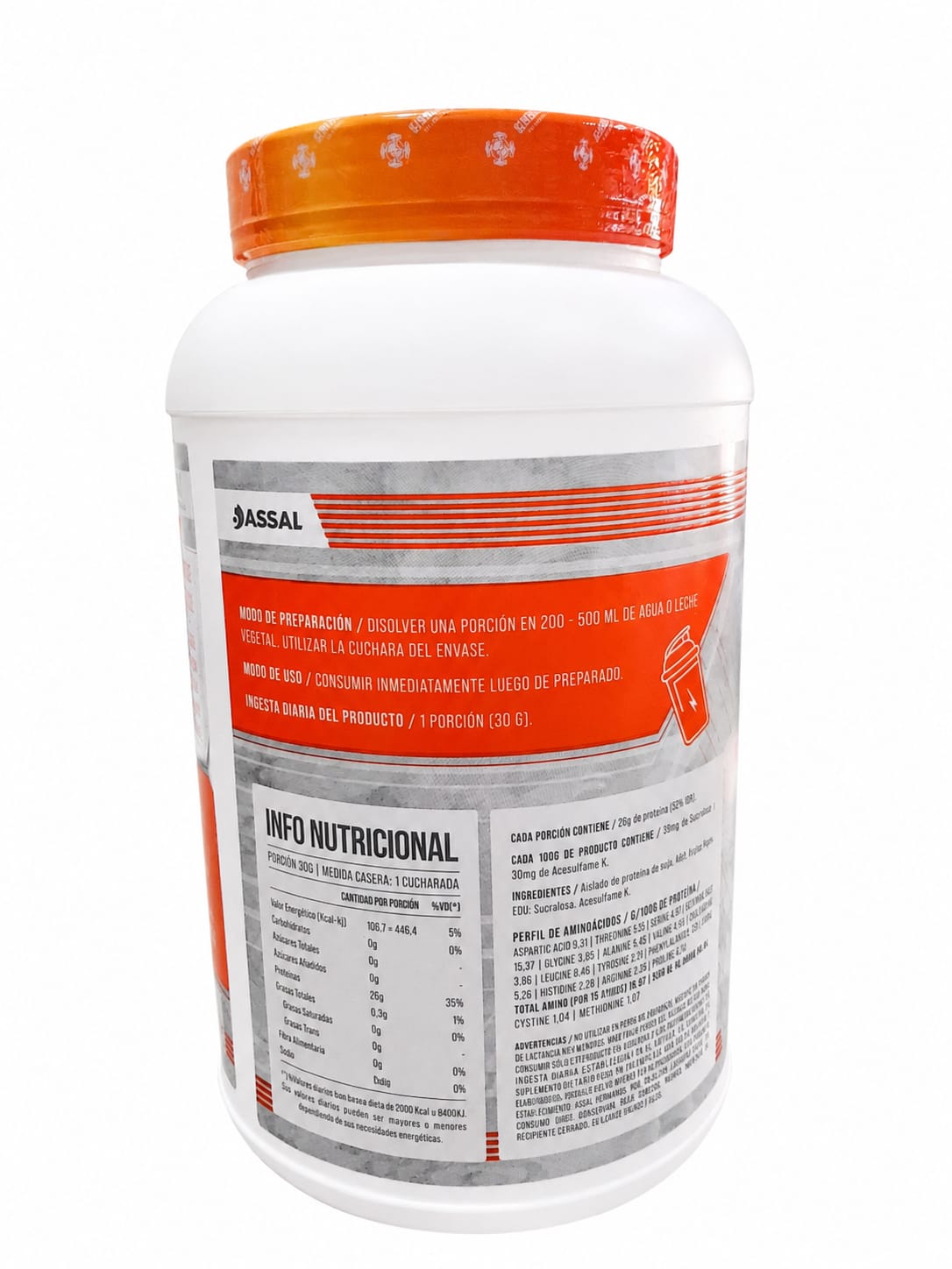 SOY ISOLADA PROTEINA DE SOJA SABOR FRUTOS ROJOS - GENERATION FIT - Imagen 2