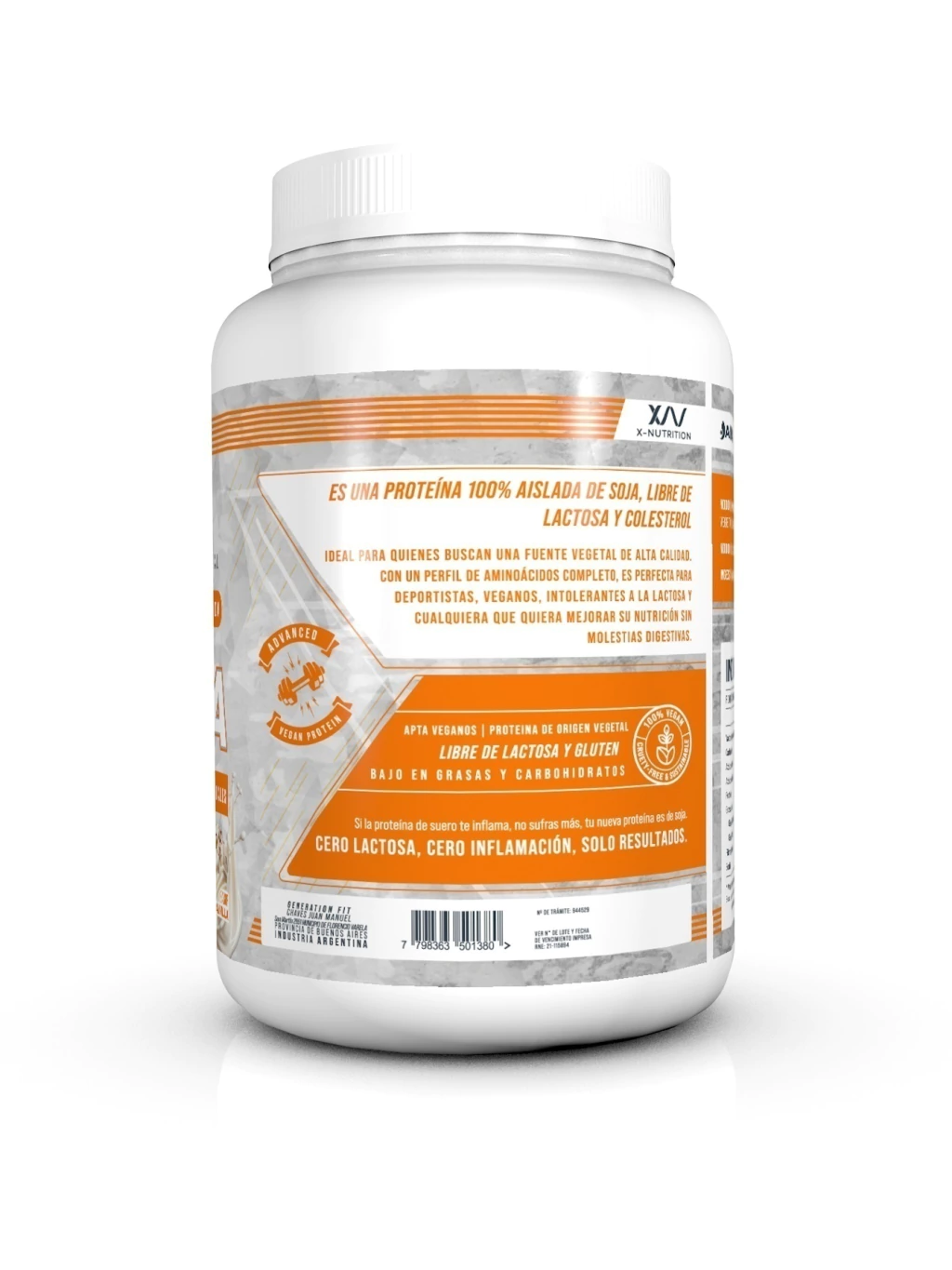 SOY ISOLADA PROTEINA DE SOJA SABOR FRUTOS ROJOS - GENERATION FIT - Imagen 3