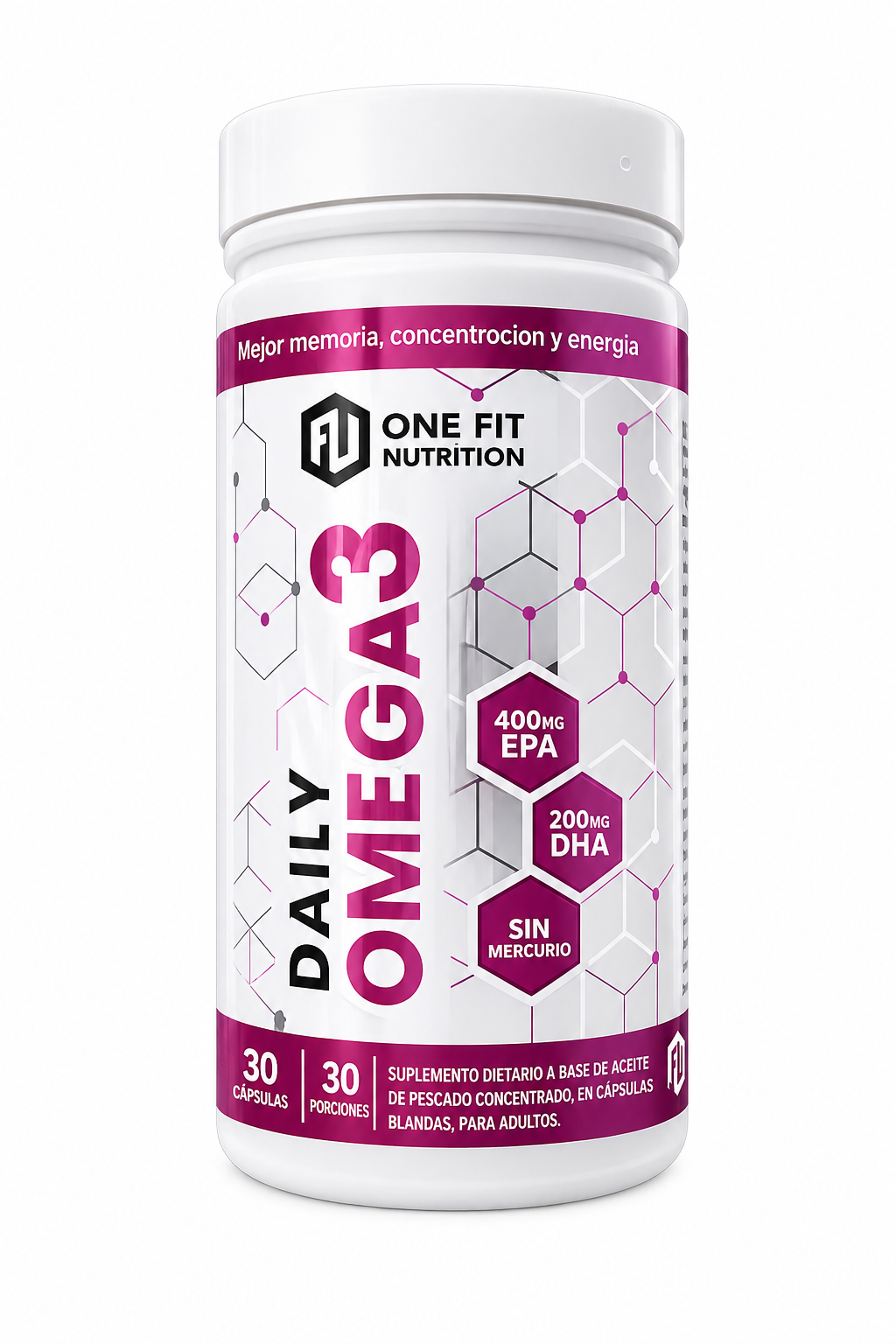 OMEGA 3 -30 CAPSULAS- ONE FIT