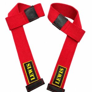 STRAPS CINTAS DE AGARRE VENTA POR PAR COLOR ROJO - LEWIS