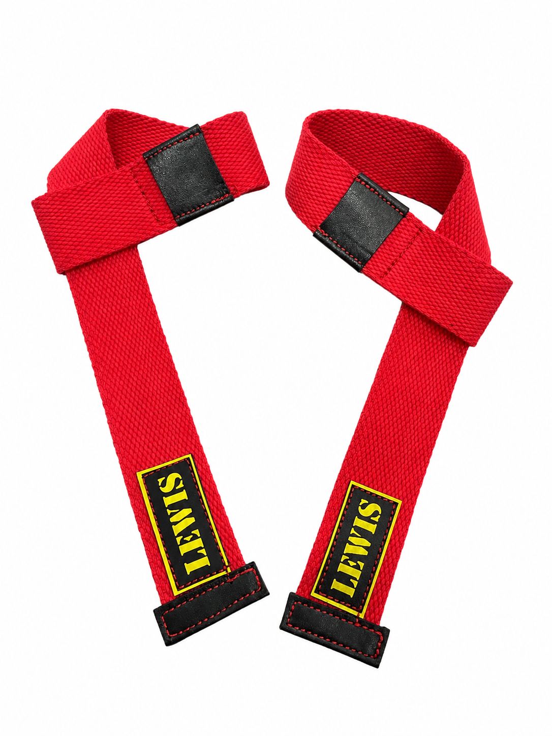 STRAPS CINTAS DE AGARRE VENTA POR PAR COLOR ROJO - LEWIS