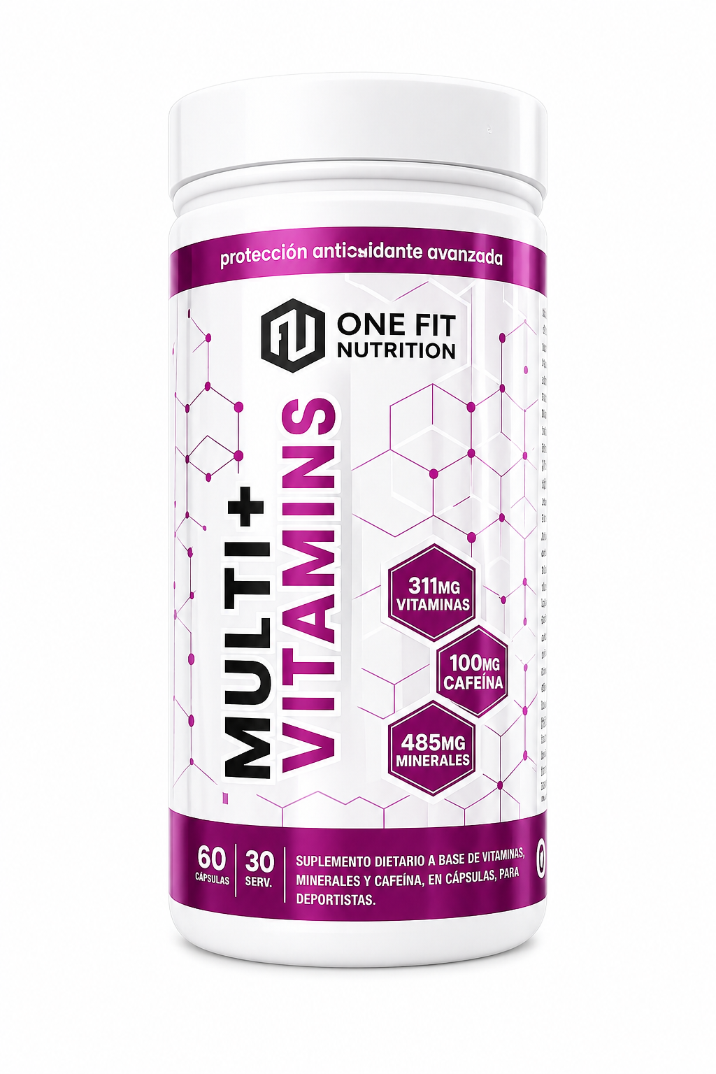 MULTI+ VITAMINS 60 CAPSULAS -ONE FIT-