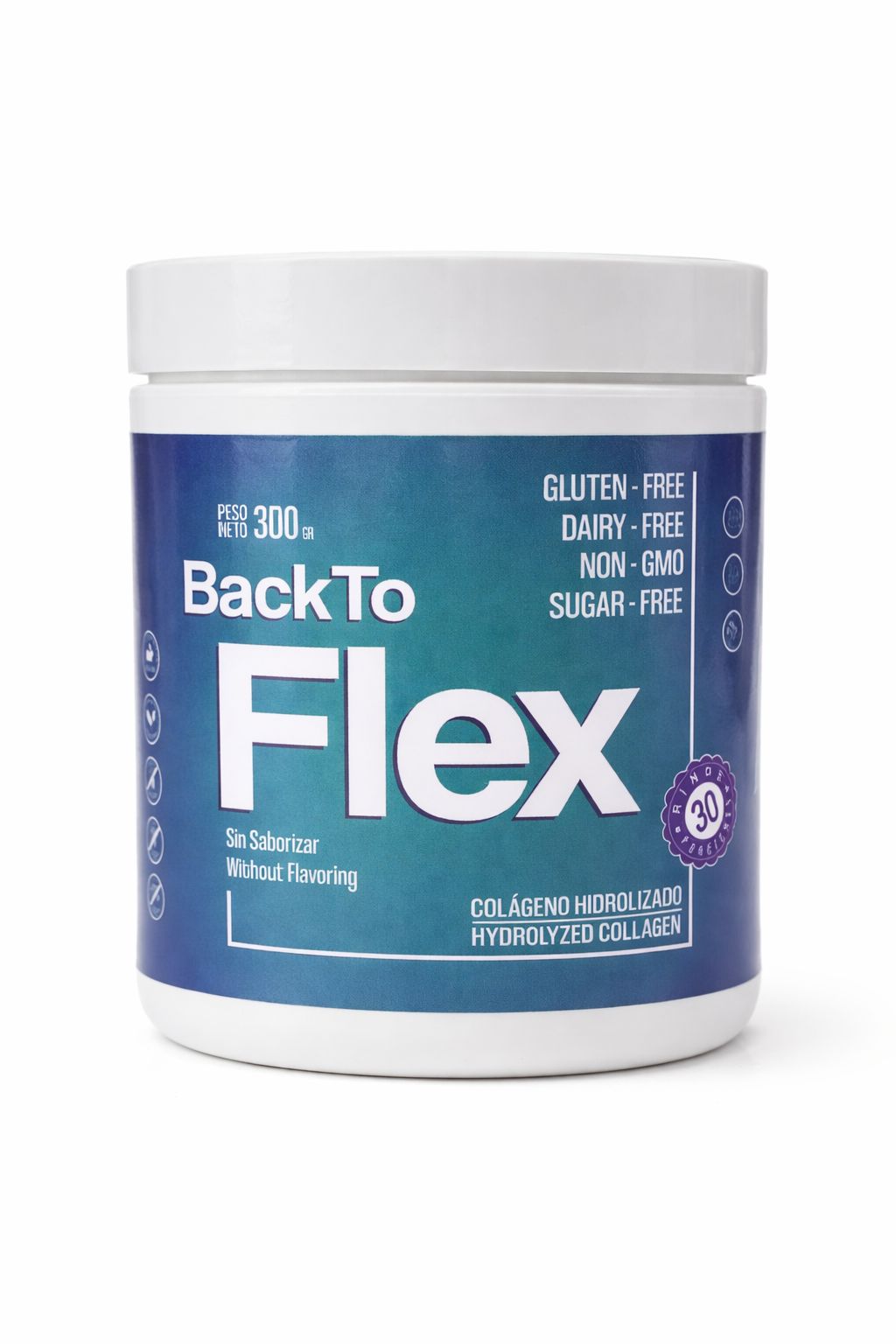 COLAGENO HIDROLIZADO BACK TO FLEX SIN SABOR - BAD MONKEY
