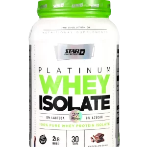 PLATINUM WHEY ISOLATE 908 GR CHOCOLATE - STAR NUTRITION