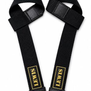 STRAPS CINTAS DE AGARRE VENTA POR PAR COLOR NEGRO - LEWIS