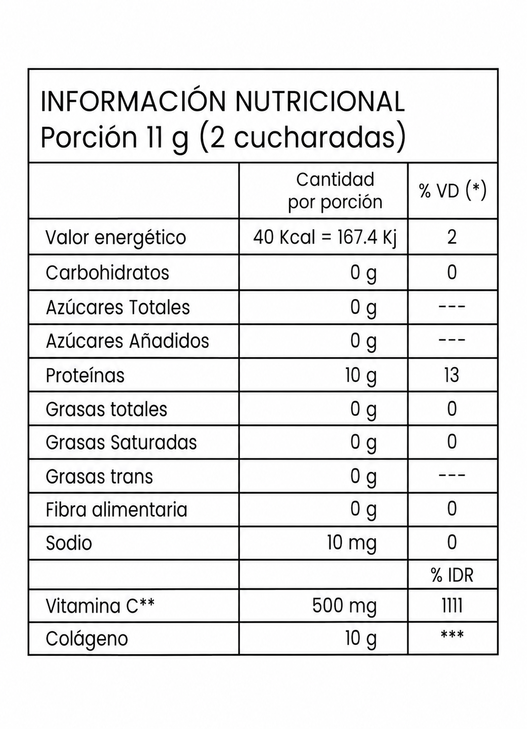OPTIMUS COLLAGEN 240GR -ONE FIT- - Imagen 2